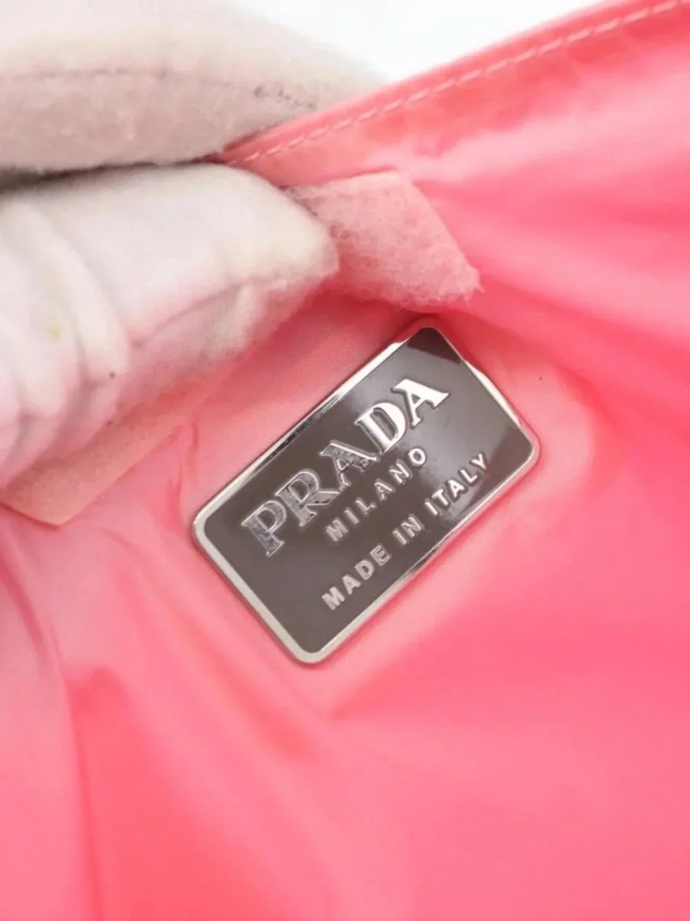 Prada brand	prada color	pink